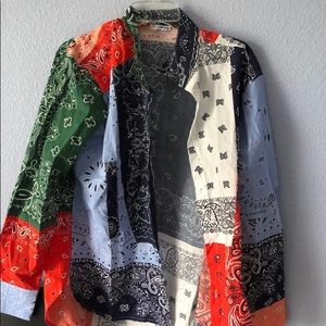 🚨STEAL LOEWE BANDANA SHIRT